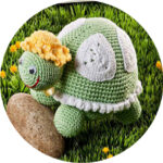 16-Amigurumi-Tartaruga-verde-e-branca